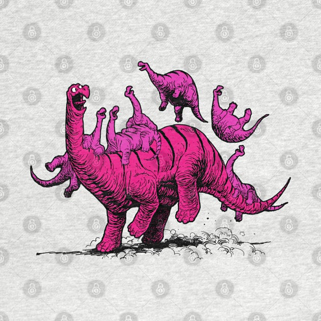 Playful Dinosaur by JimBryson